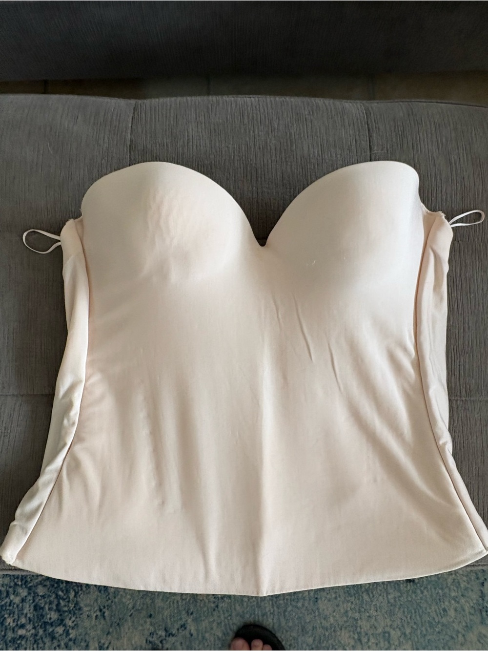 Victoria's Secret Strapless Bustier in Soft Nude